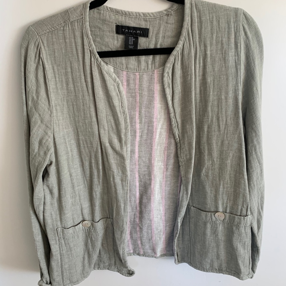TAHARI Designer Women’s Green Jacket